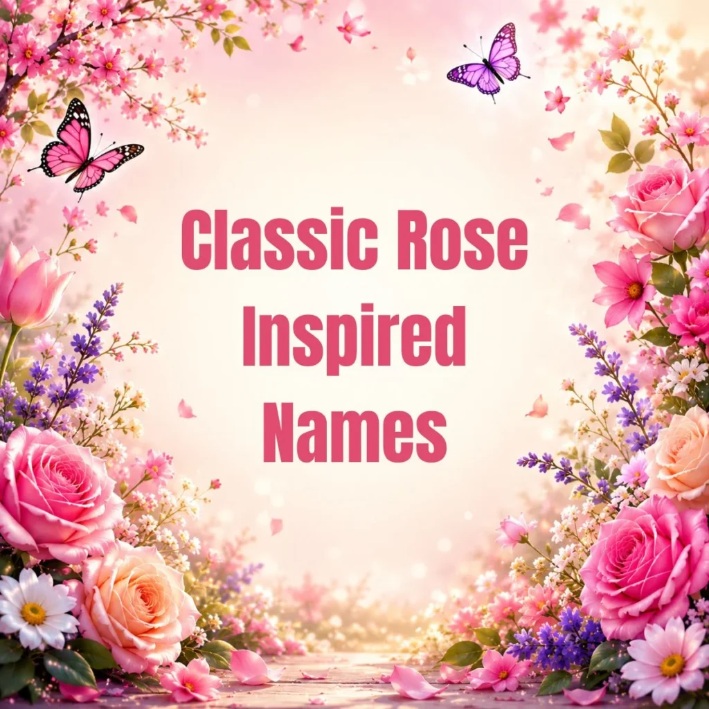 Classic Rose Inspired Names