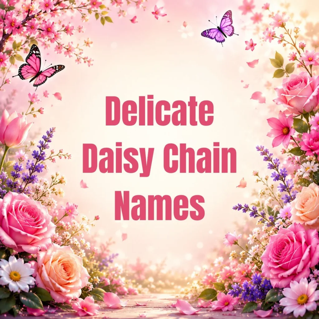Delicate Daisy Chain Names