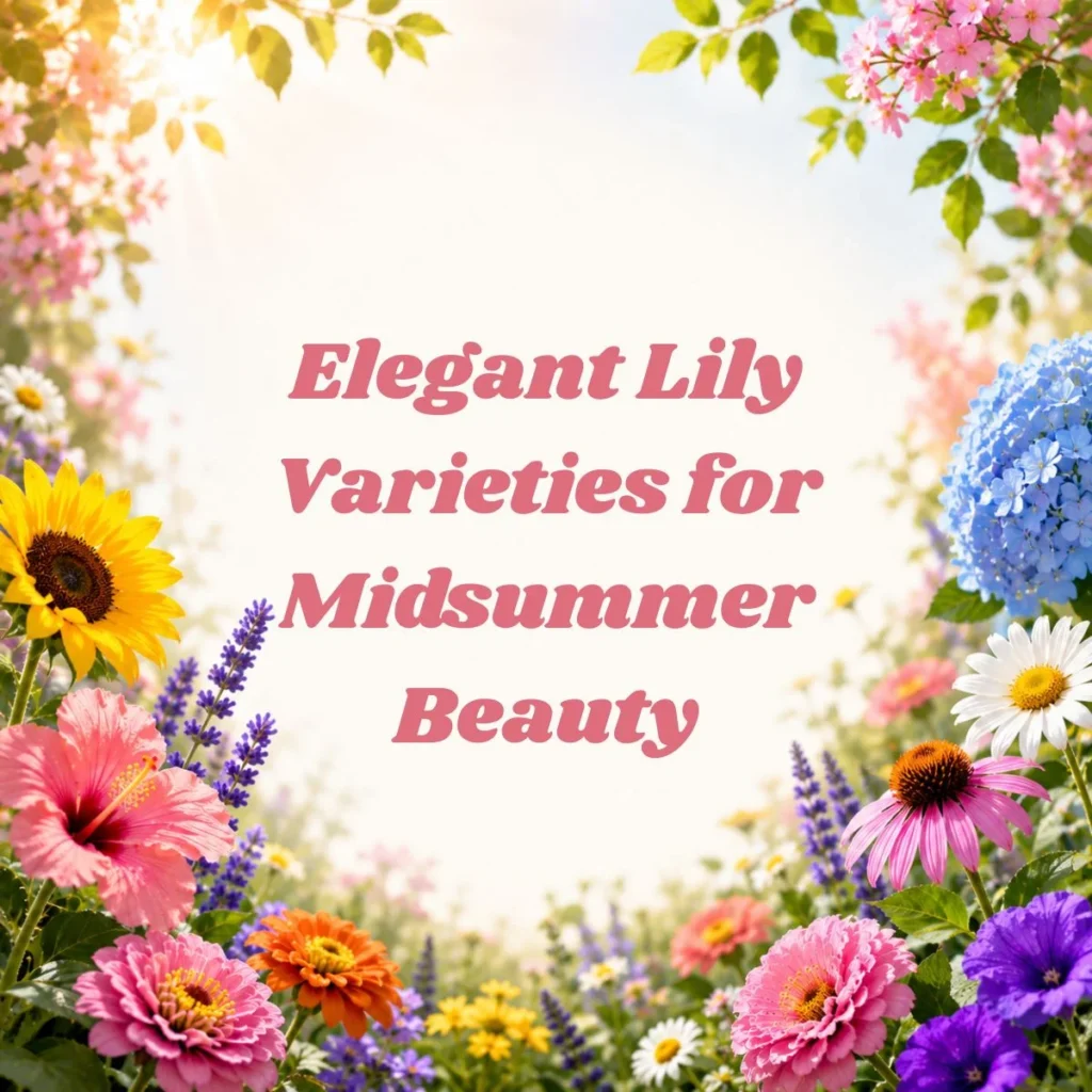Elegant Lily Varieties for Midsummer Beauty