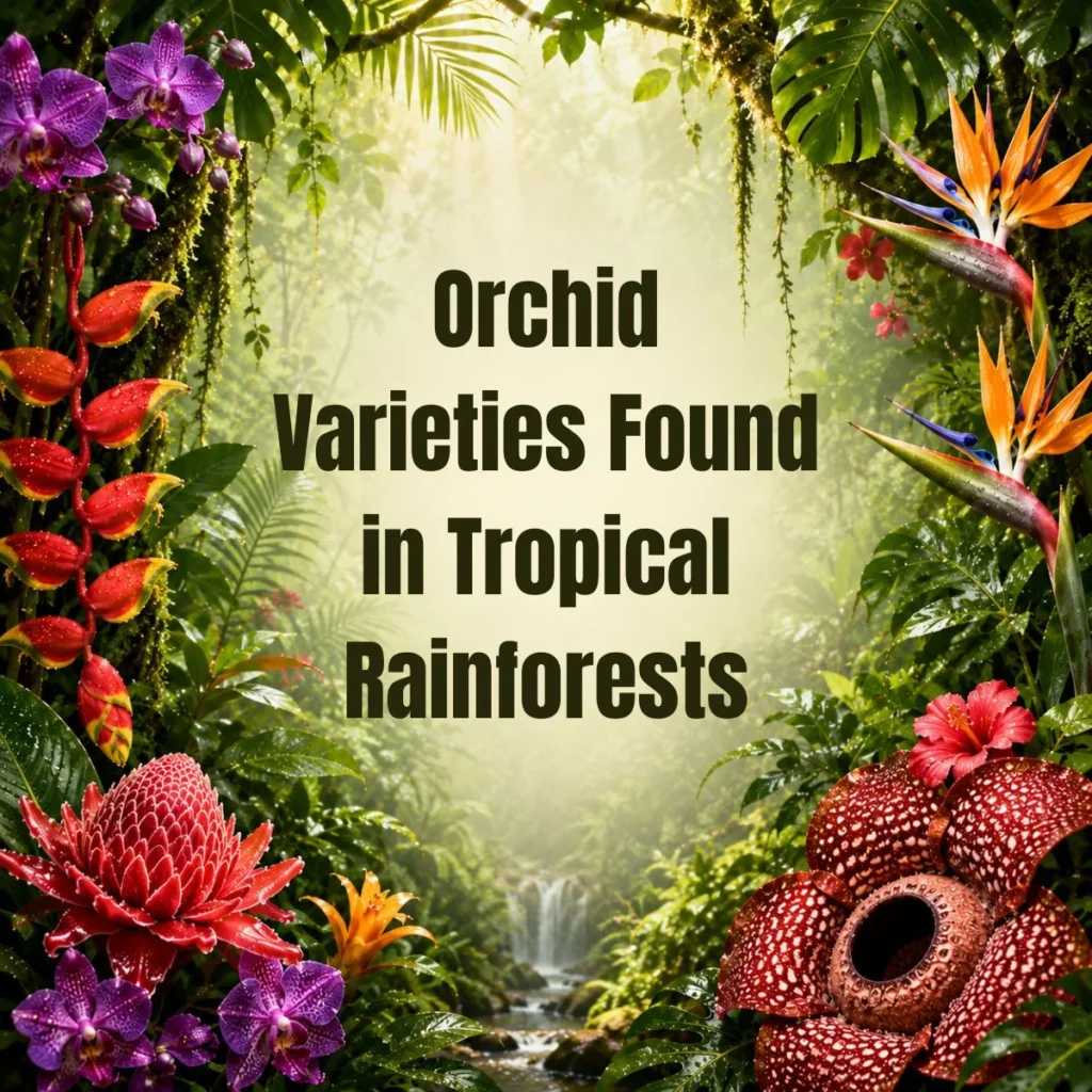 Orchid Varieties Found in Tropical Rainforests
