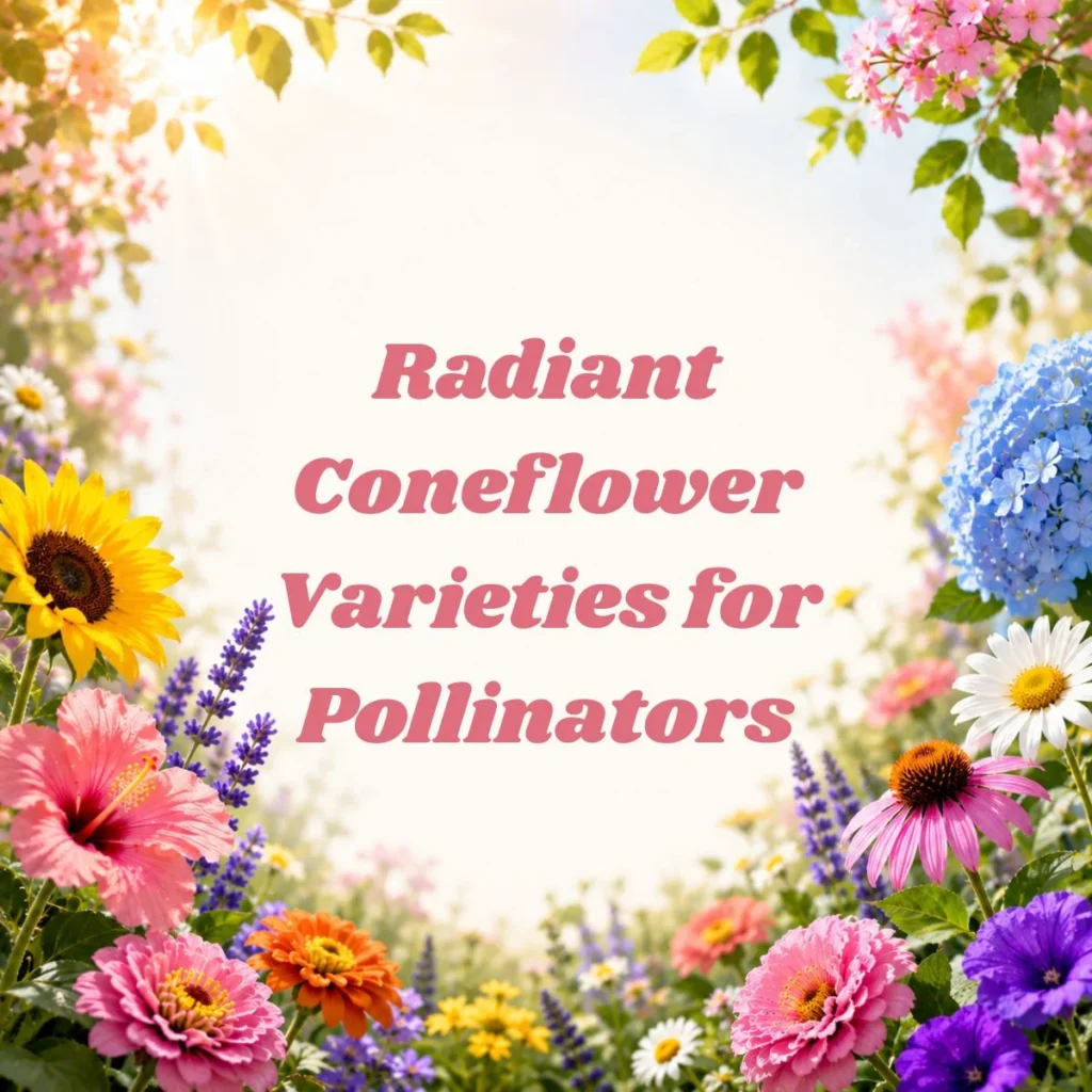 Radiant Coneflower Varieties for Pollinators