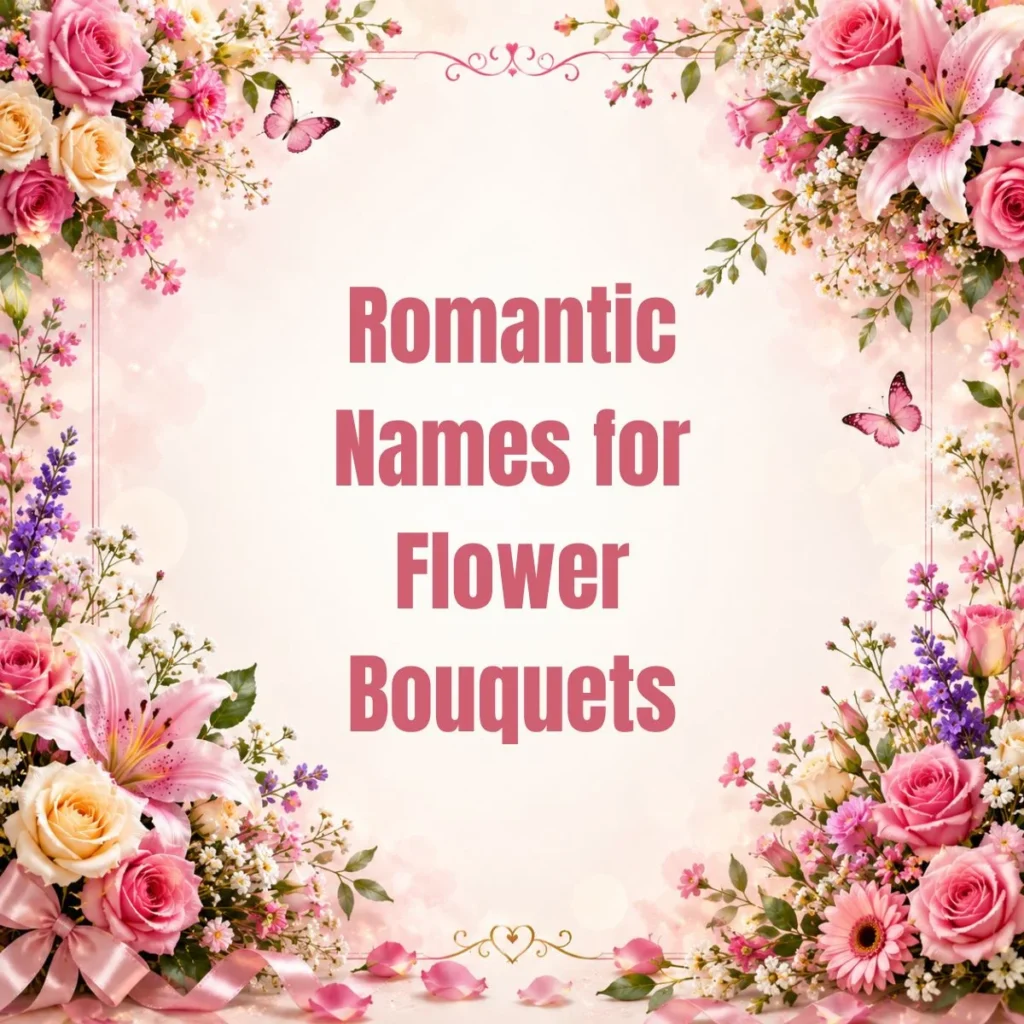 Romantic Names for Flower Bouquets