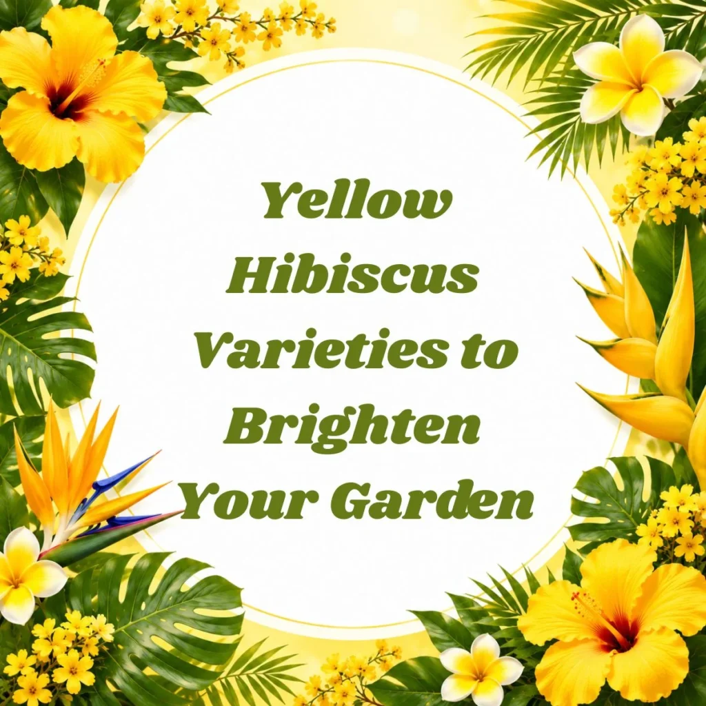 Yellow Hibiscus Varieties to Brighten Your Garden