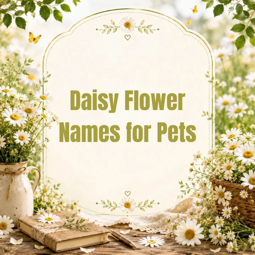 Daisy Flower Names for Pets