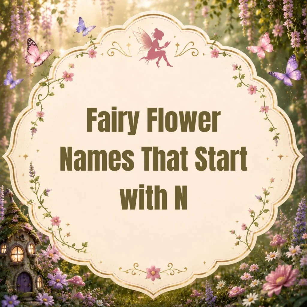 Fairy Flower Names That Start with N