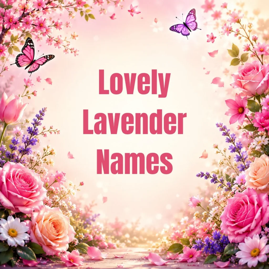 Lovely Lavender Names