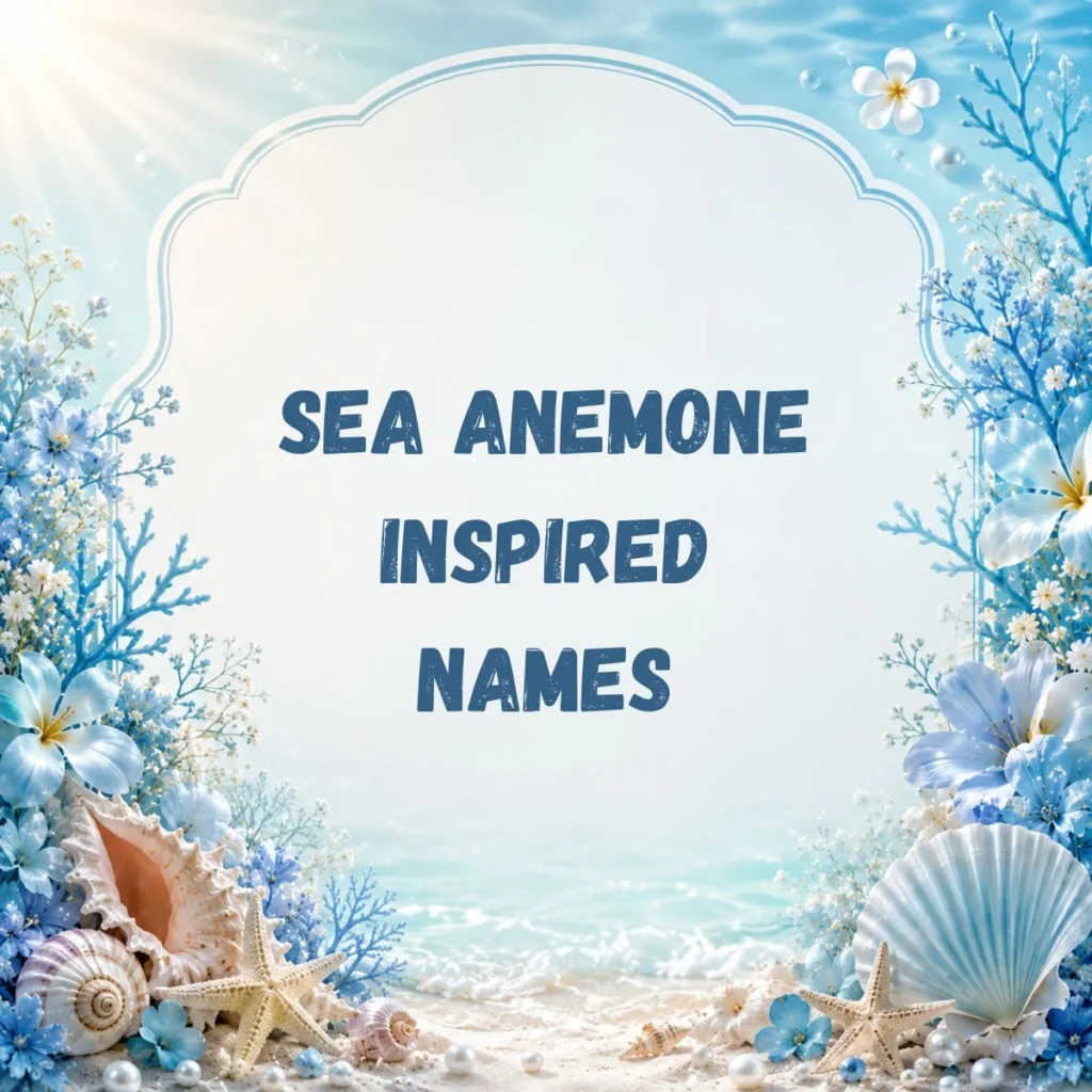 Sea Anemone Inspired Names