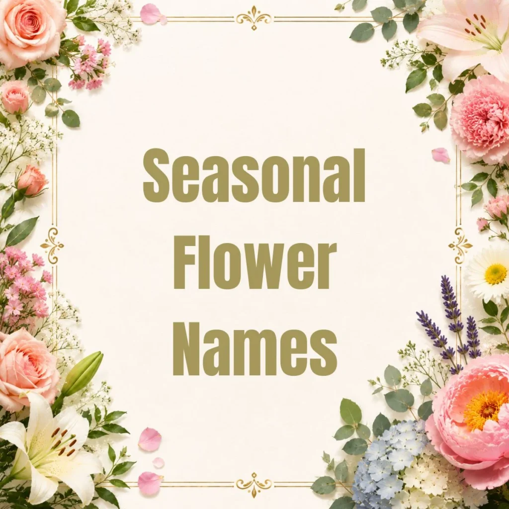 Seasonal Flower Names