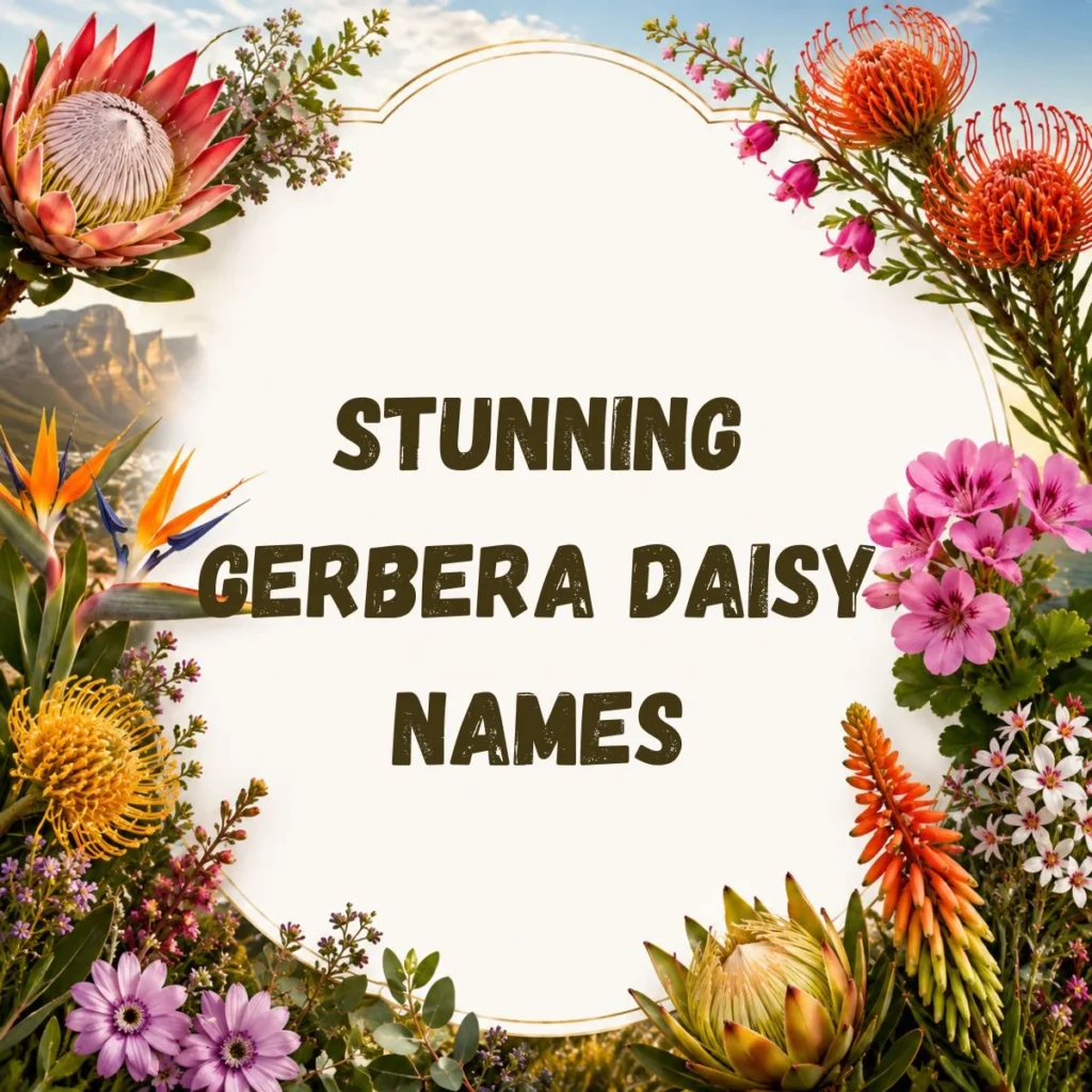 Stunning Gerbera Daisy Names