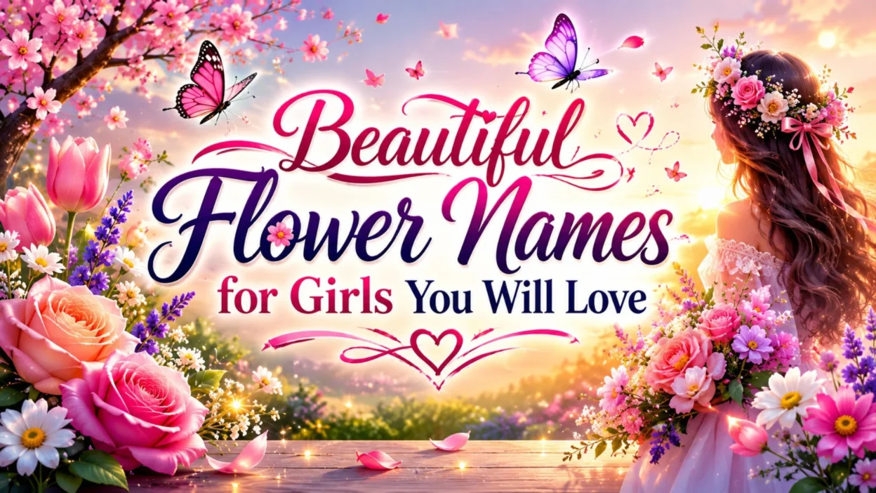 Beautiful Flower Names for Girls You Will Love