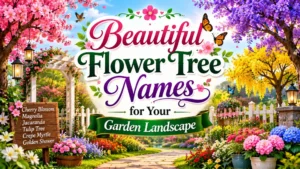 Beautiful Flower Tree Names for Your Garden Landscape