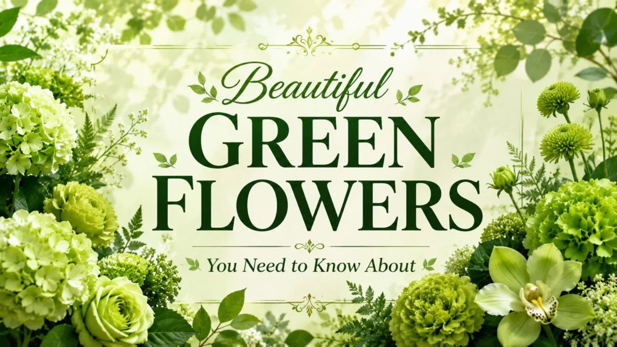Beautiful Green Flowers You Need to Know About