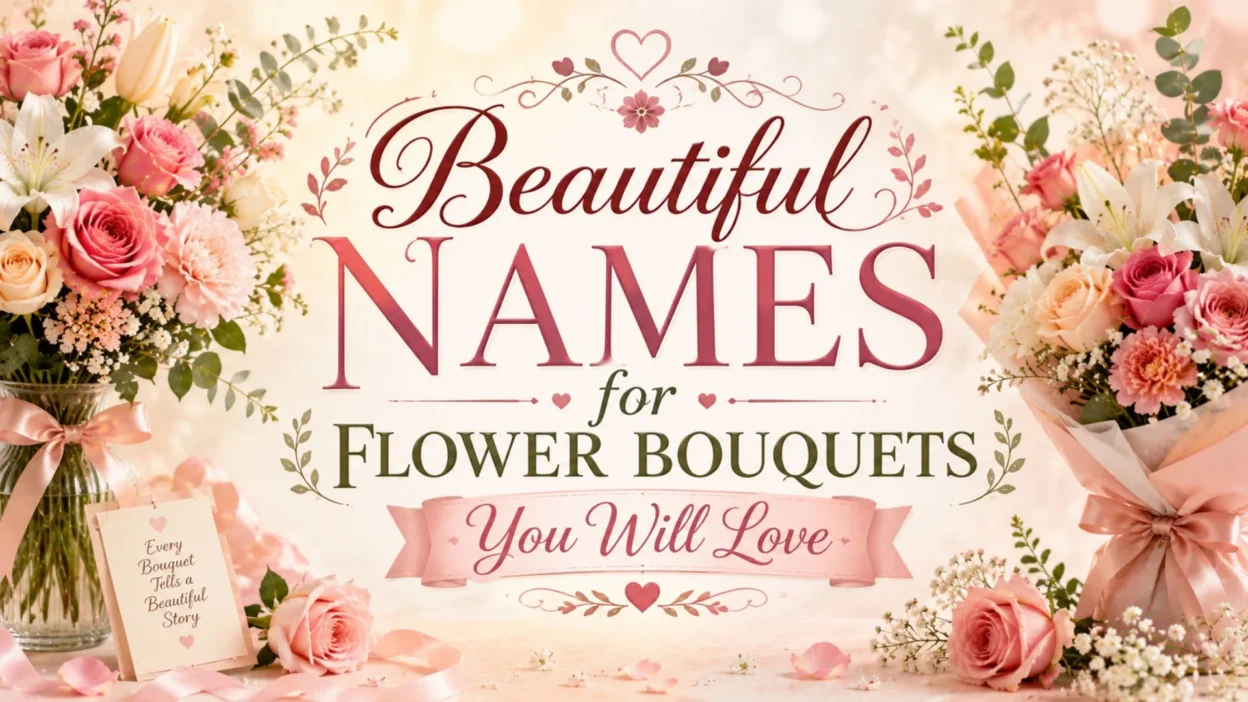 Beautiful Names for Flower Bouquets You Will Love