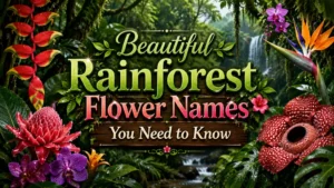 Beautiful Rainforest Flower Names You Need to Know