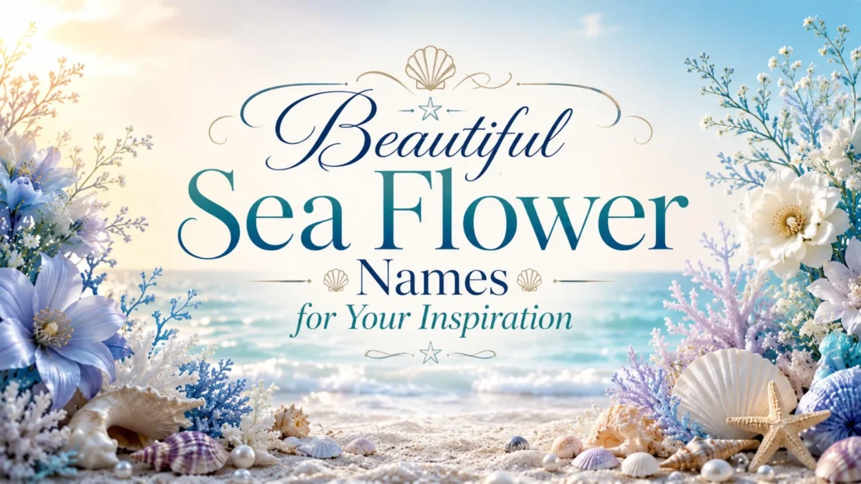 Beautiful Sea Flower Names for Your Inspiration