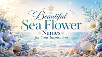 Beautiful Sea Flower Names for Your Inspiration