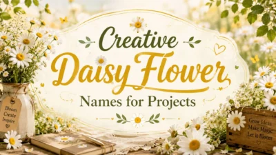 Creative Daisy Flower Names for Projects