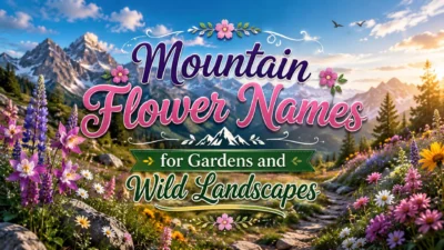 Mountain Flower Names for Gardens and Wild Landscapes
