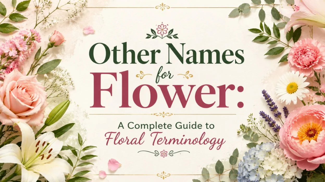 Other Names for Flower A Complete Guide to Floral Terminology