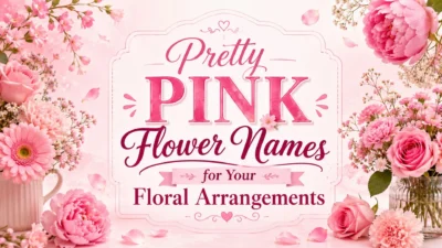 Pretty Pink Flower Names for Your Floral Arrangements
