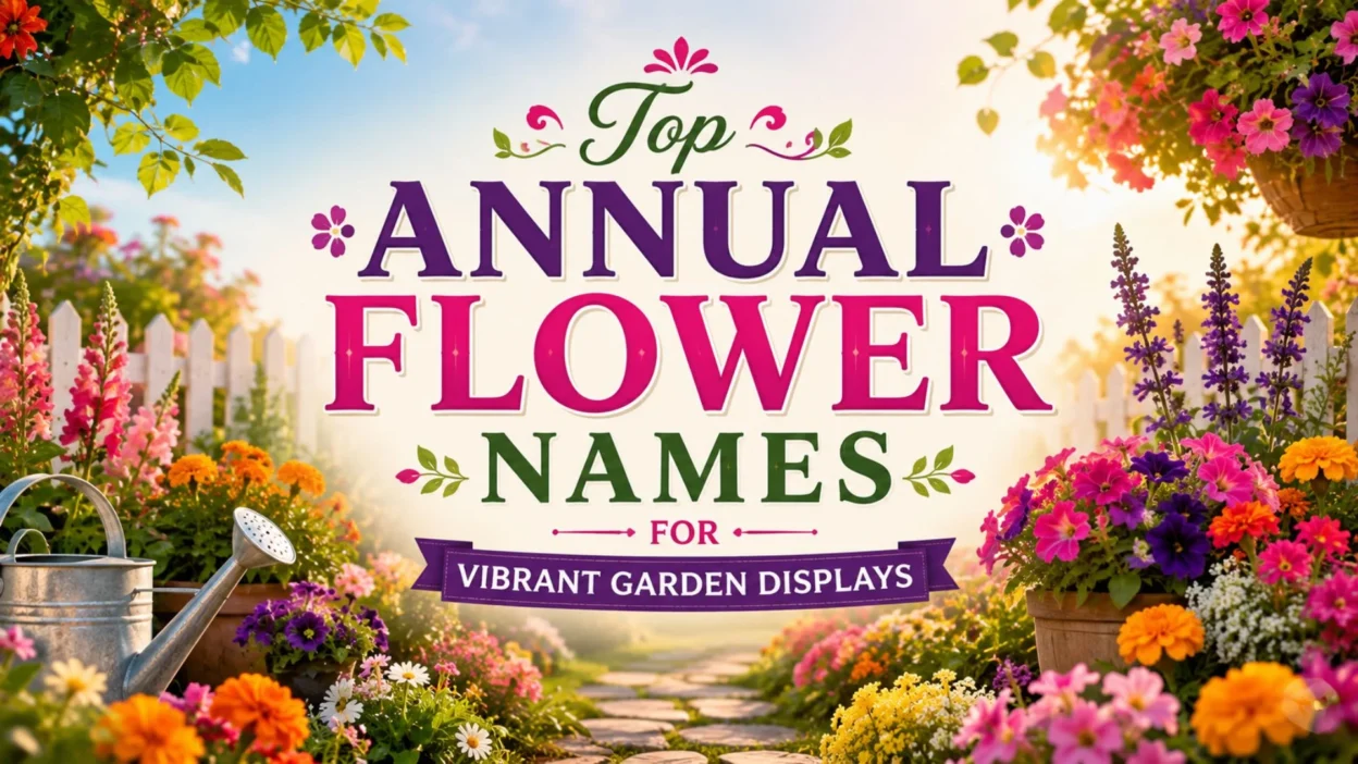 Top Annual Flower Names for Vibrant Garden Displays