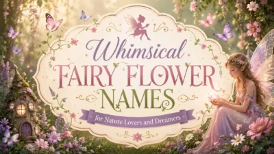Whimsical Fairy Flower Names for Nature Lovers and Dreamers