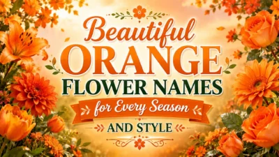 Beautiful Orange Flower Names for Every Season and Style