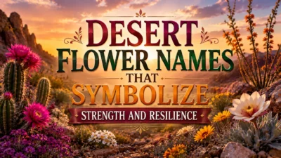 Desert Flower Names That Symbolize Strength and Resilience