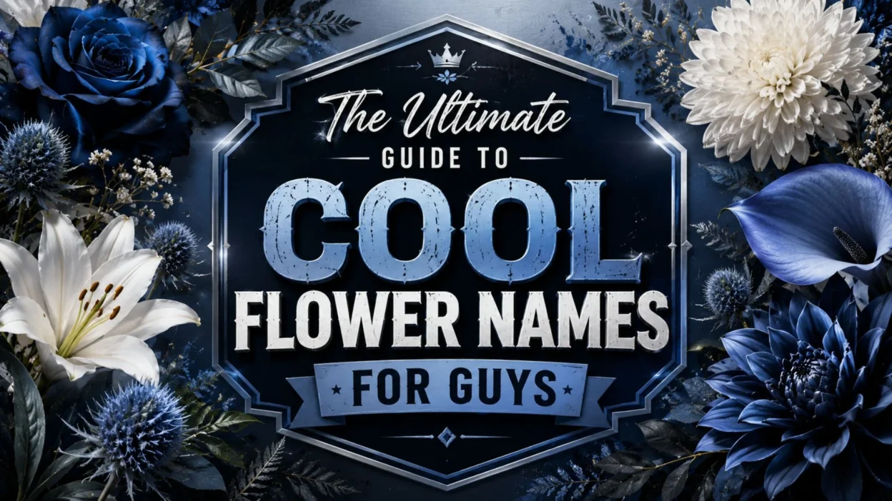 The Ultimate Guide to Cool Flower Names for Guys