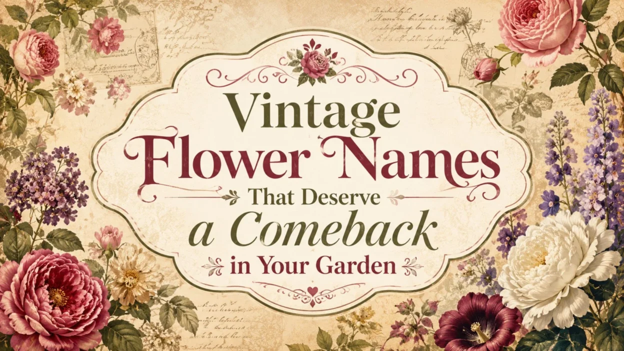 Vintage Flower Names That Deserve a Comeback in Your Garden