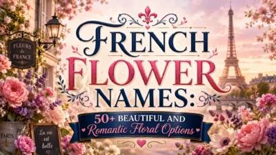 French Flower Names 50+ Beautiful and Romantic Floral Options