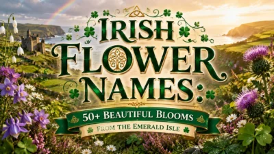 Irish Flower Names 50+ Beautiful Blooms from the Emerald Isle