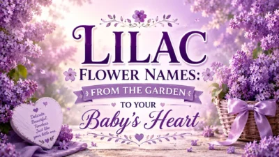 Lilac Flower Names From the Garden to Your Baby's Heart