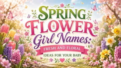 Spring Flower Girl Names Fresh and Floral Ideas for Your Baby