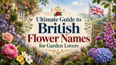 The Ultimate Guide to British Flower Names for Garden Lovers