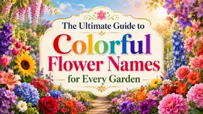 The Ultimate Guide to Colorful Flower Names for Every Garden