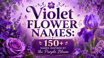 Violet Flower Names 150+ Names Inspired by the Purple Bloom