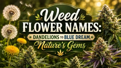 Weed Flower Names: Dandelions to Blue Dream, Nature's Gems