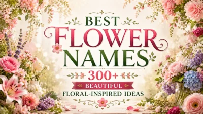 Best Flower Names 300+ Beautiful Floral-Inspired Ideas