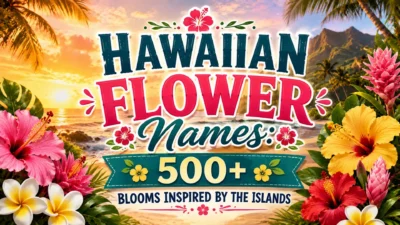 Hawaiian Flower Names 500+ Blooms Inspired by the Islands