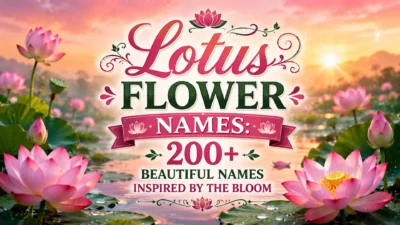 Lotus Flower Names 200+ Beautiful Names Inspired by the Bloom