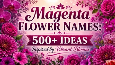 Magenta Flower Names 500+ Ideas Inspired by Vibrant Blooms