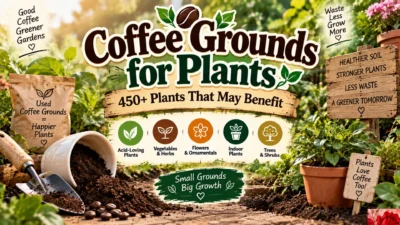 Coffee Grounds for Plants 450+ Plants That May Benefit