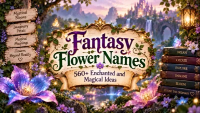 Fantasy Flower Names 560+ Enchanted and Magical Ideas