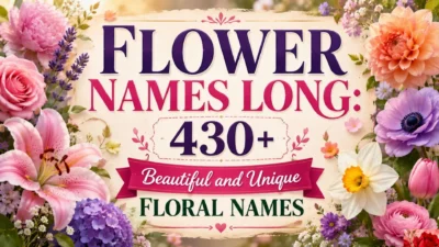 Flower Names Long 430+ Beautiful and Unique Floral Names