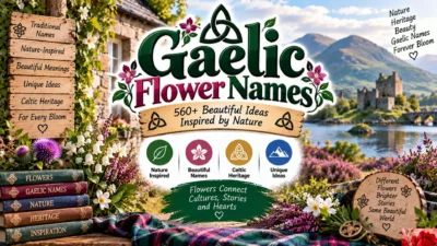 Gaelic Flower Names 560+ Beautiful Ideas Inspired by Nature