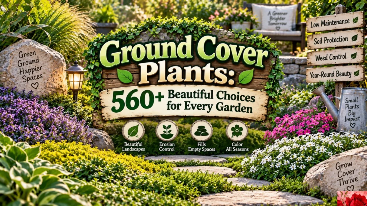 Ground Cover Plants 560+ Beautiful Choices for Every Garden