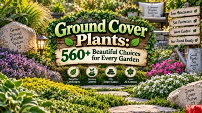 Ground Cover Plants 560+ Beautiful Choices for Every Garden