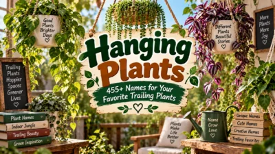 Hanging Plants 455+ Names for Your Favorite Trailing Plants