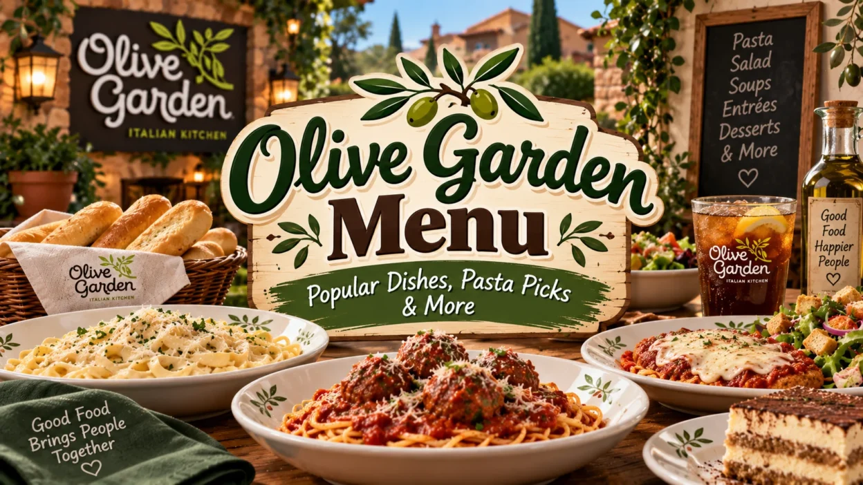 Olive Garden Menu Popular Dishes, Pasta Picks & More